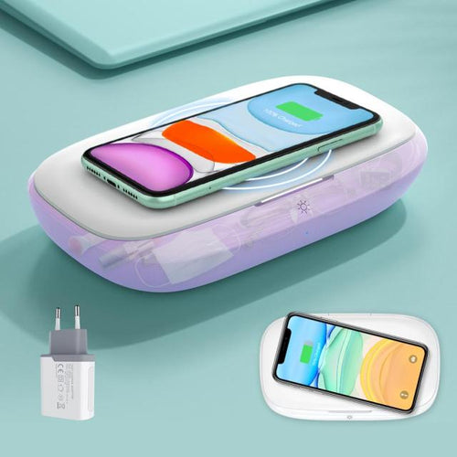 Nillkin UVC Light Sanitizing Box for Phones, Jewelry, Watches, Glasses.